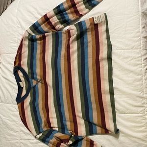 Urban outfitters striped thermal long sleeve